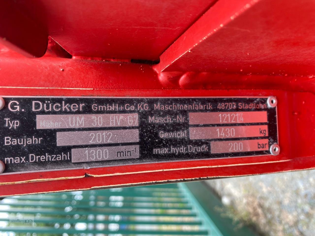 Mulcher typu Dücker UM 30 MULCHER, Gebrauchtmaschine v Eslohe–Bremke (Obrázok 3)