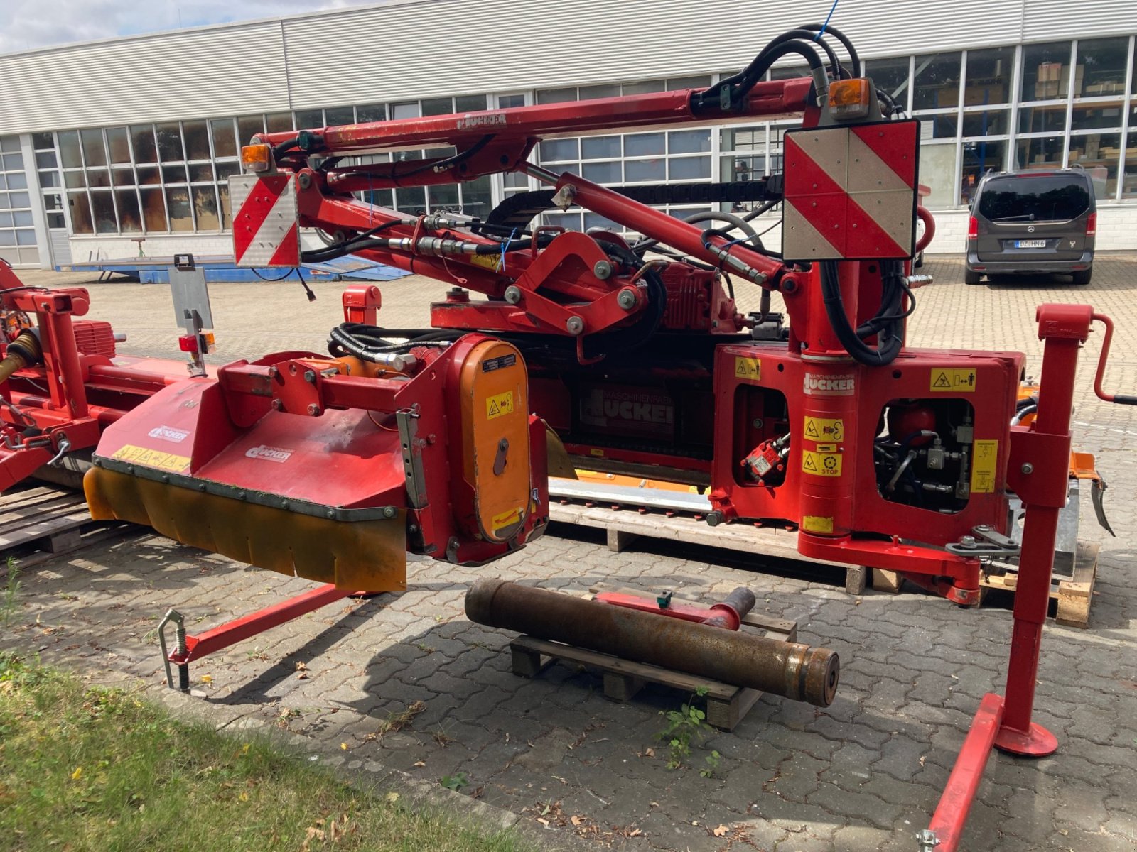 Mulcher del tipo Dücker Una 500, Gebrauchtmaschine en Wiedemar (Imagen 1)