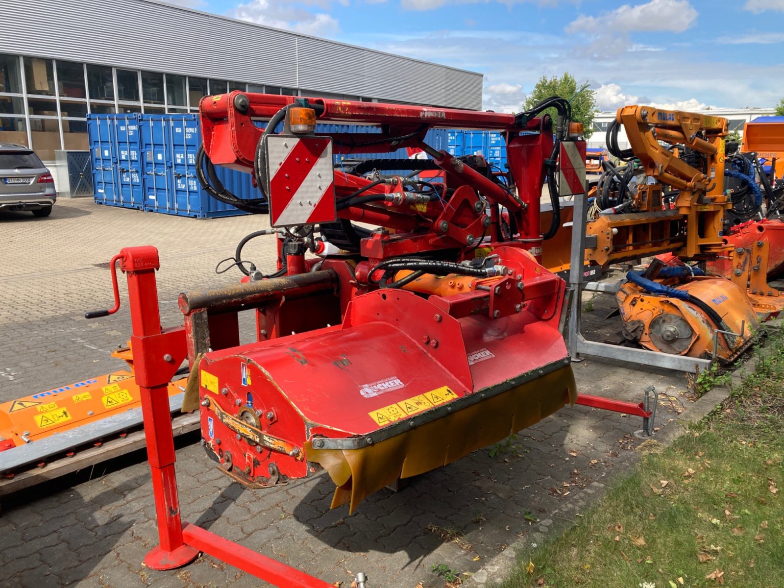 Mulcher del tipo Dücker Una 500, Gebrauchtmaschine en Wiedemar (Imagen 4)