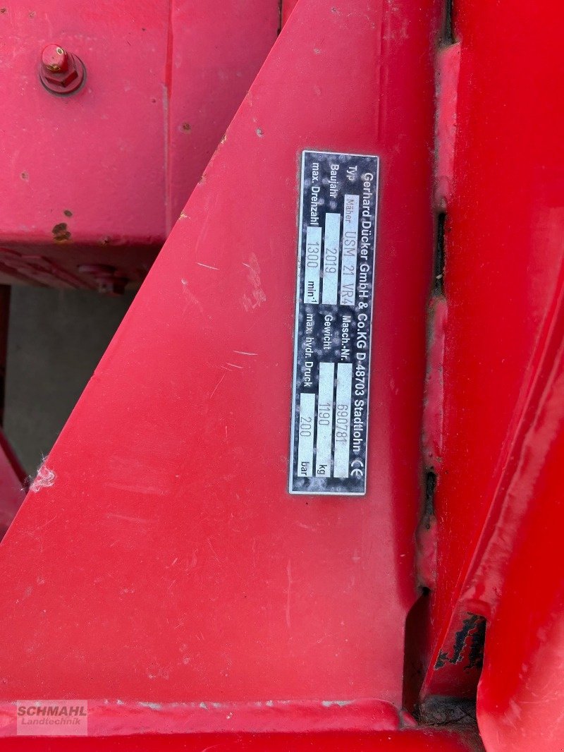 Mulcher of the type Dücker USM 21, Gebrauchtmaschine in Upahl (Picture 3)