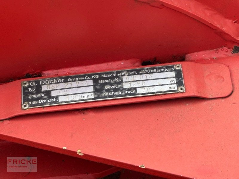 Mulcher des Typs Dücker USM 21, Gebrauchtmaschine in Demmin (Bild 10)