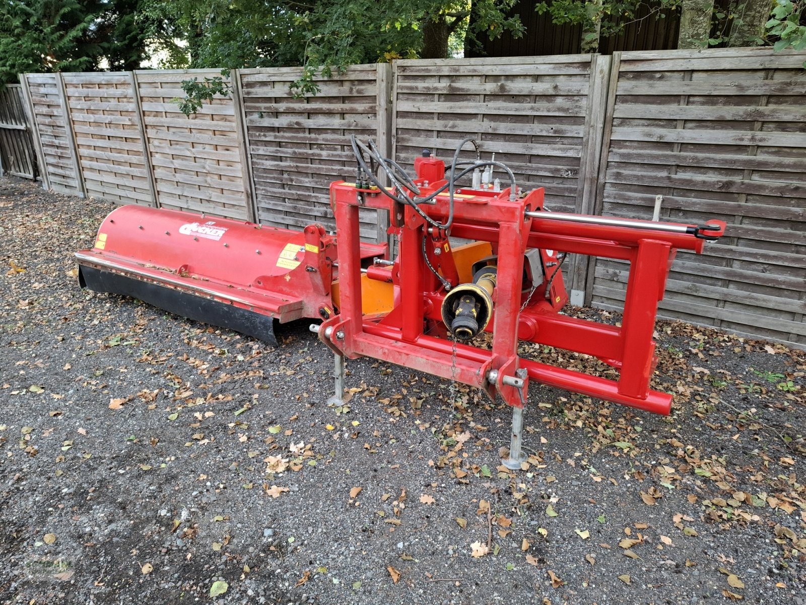 Mulcher Türe ait Dücker USM 21, Gebrauchtmaschine içinde Oldenburg in Holstein (resim 1)