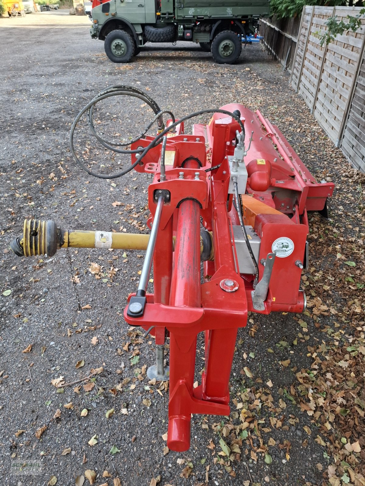 Mulcher Türe ait Dücker USM 21, Gebrauchtmaschine içinde Oldenburg in Holstein (resim 3)