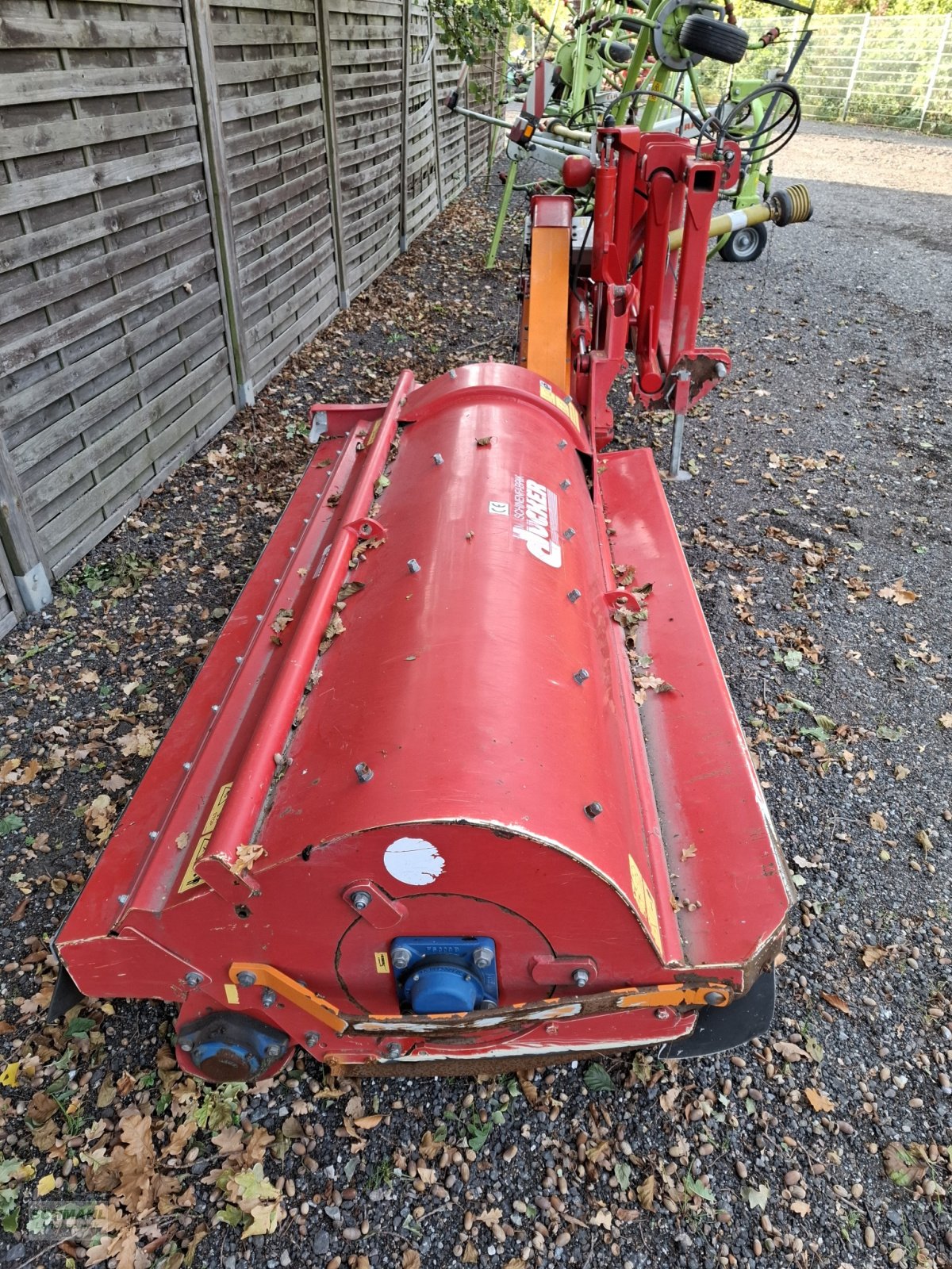 Mulcher Türe ait Dücker USM 21, Gebrauchtmaschine içinde Oldenburg in Holstein (resim 4)