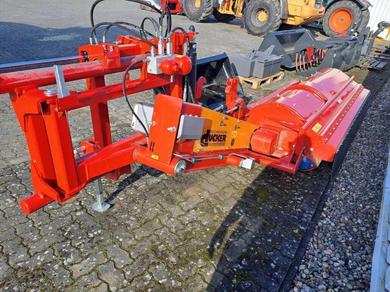 Mulcher Türe ait Dücker USM 26 VR4, Neumaschine içinde Vehlow (resim 2)