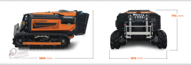 Mulcher tipa Energreen Compact Mulchraupe, Neumaschine u Regen (Slika 10)