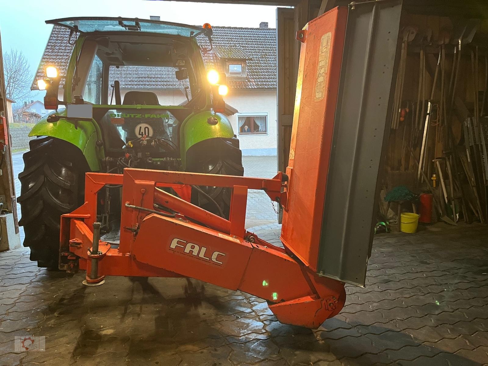 Mulcher des Typs Falc TLF 1600 1,60m Schwenk Seiten Mulcher Dreipunktanbau, Gebrauchtmaschine in Tiefenbach (Bild 4)