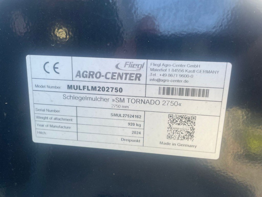 Mulcher of the type Fliegl SM TORNADO 2750, Neumaschine in Domdidier (Picture 5)