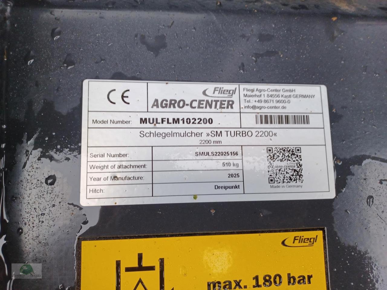 Mulcher of the type Fliegl SM Turbo 2200, Gebrauchtmaschine in Steinwiesen (Picture 12)