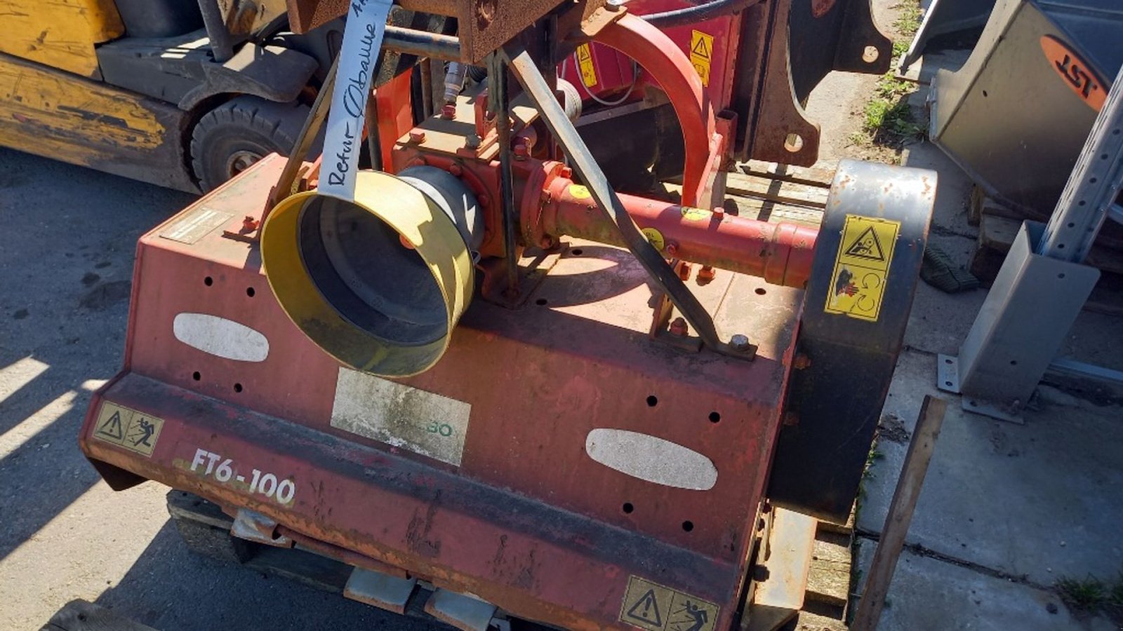 Mulcher del tipo Forigo FT6-100, Gebrauchtmaschine In Rødovre (Immagine 4)