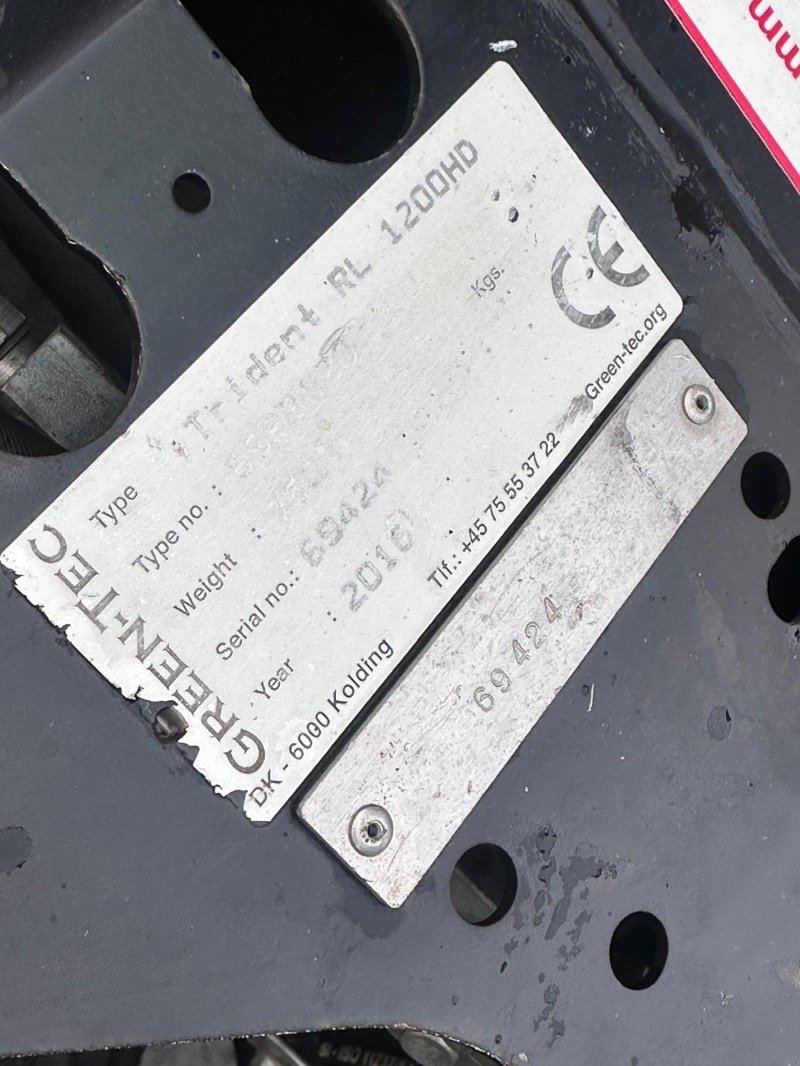 Mulcher des Typs Greentec Trident 1200 HD, Gebrauchtmaschine in Liebenwalde (Bild 3)