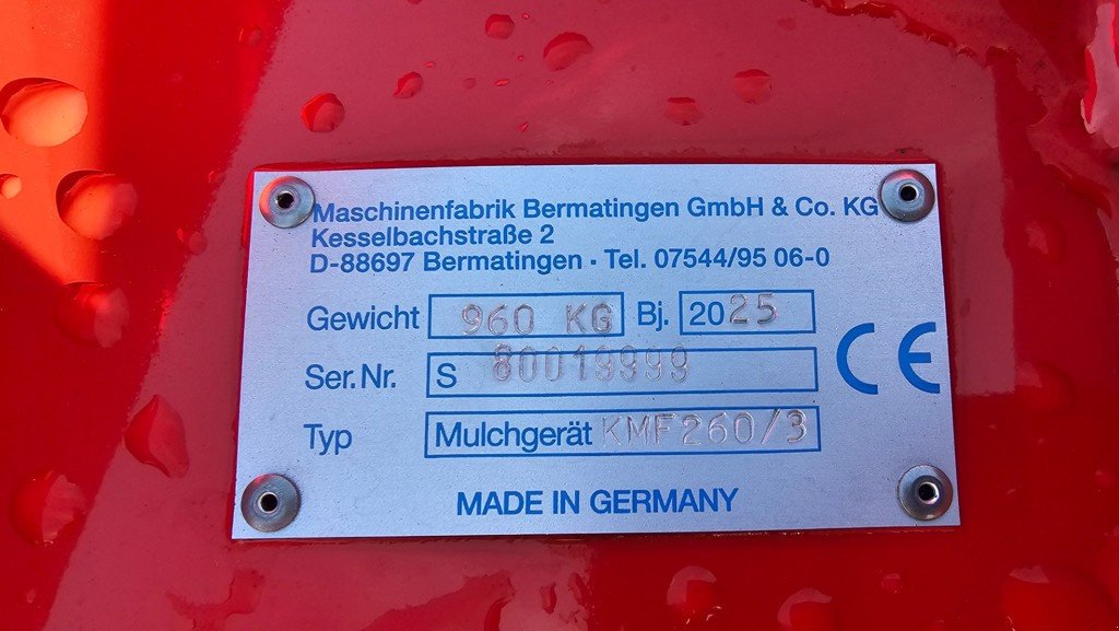 Mulcher of the type Humus KMF 260, Neumaschine in Altendorf (Picture 6)