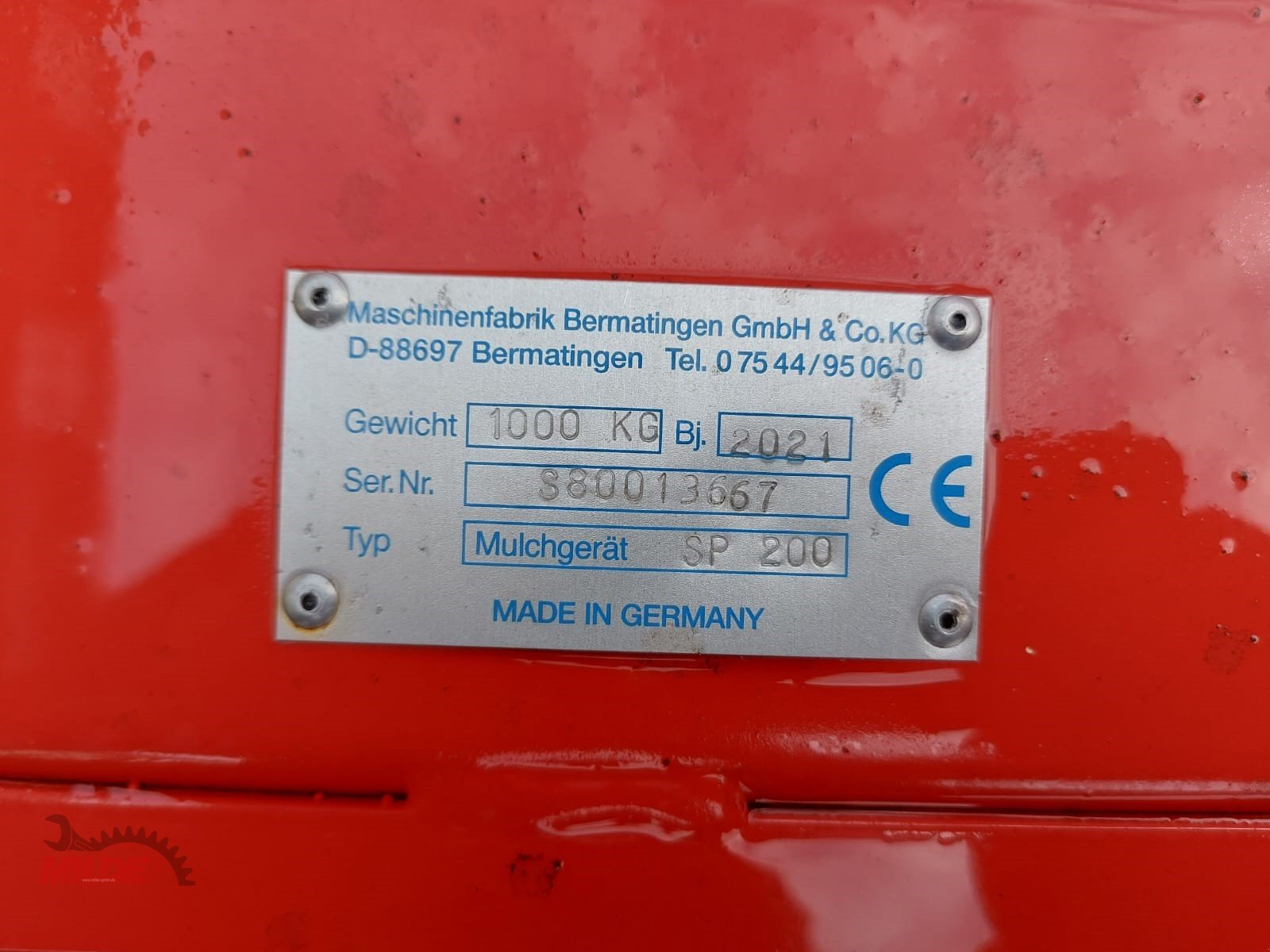 Mulcher Türe ait Humus SP 200, Gebrauchtmaschine içinde Creußen (resim 14)