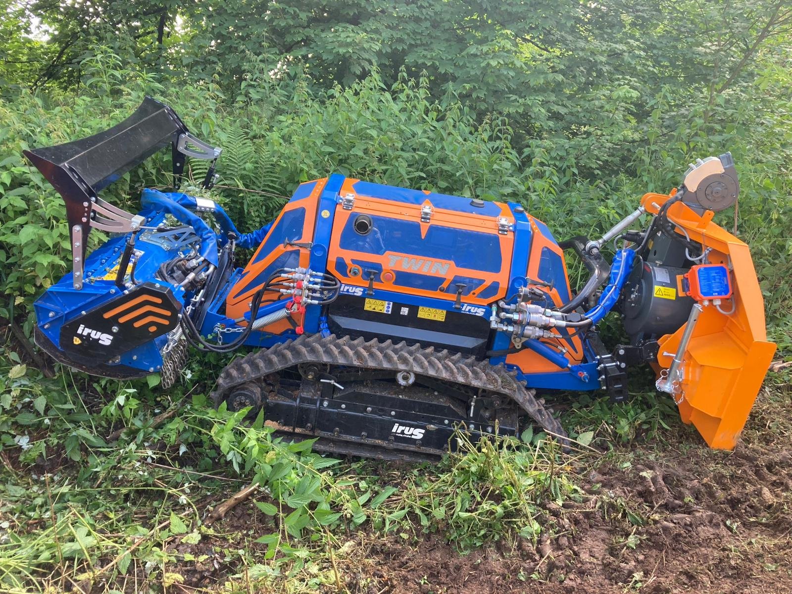 Mulcher typu Irus Deltrak, Mietmaschine v Wiedemar (Obrázek 4)