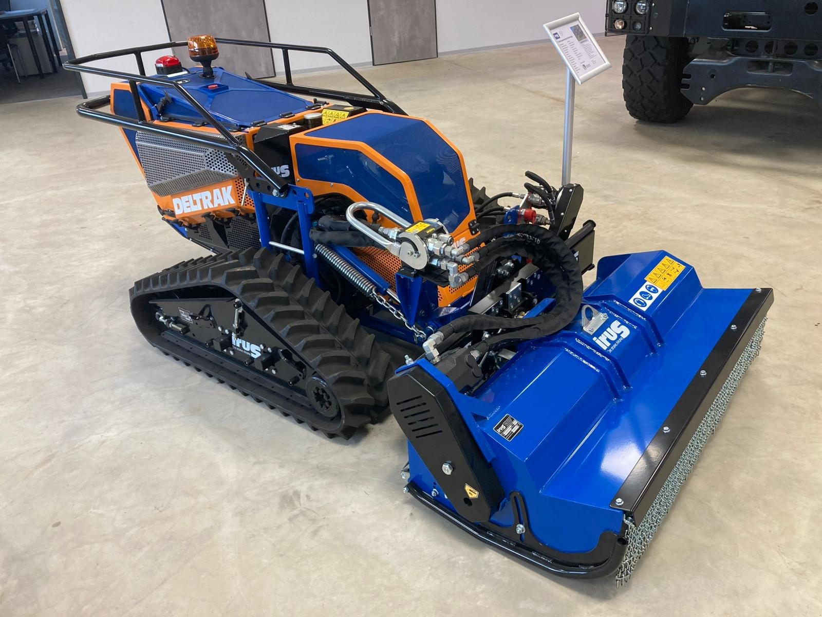 Mulcher typu Irus Deltrak, Mietmaschine v Wiedemar (Obrázek 7)