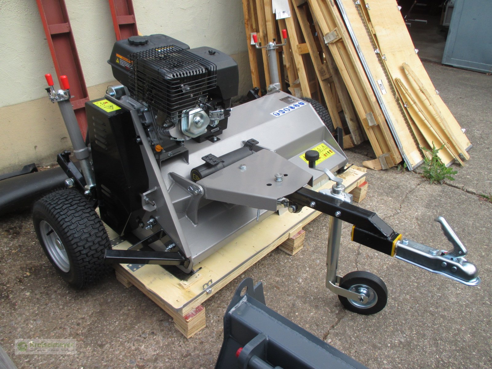 Mulcher des Typs Jansen AT-120 Schlegelmulcher für UTV Quad usw. mit Benzinmotor, Neumaschine in Feuchtwangen (Bild 1)