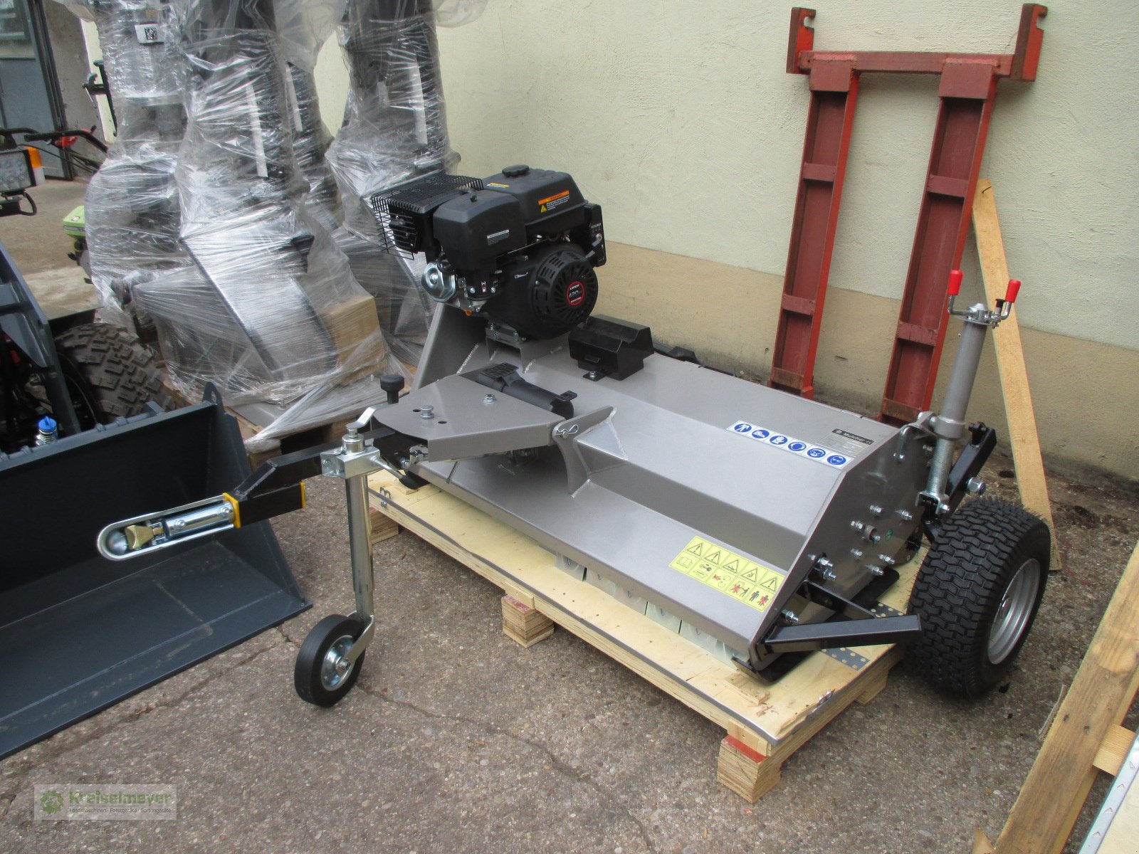 Mulcher des Typs Jansen AT-120 Schlegelmulcher für UTV Quad usw. mit Benzinmotor, Neumaschine in Feuchtwangen (Bild 2)