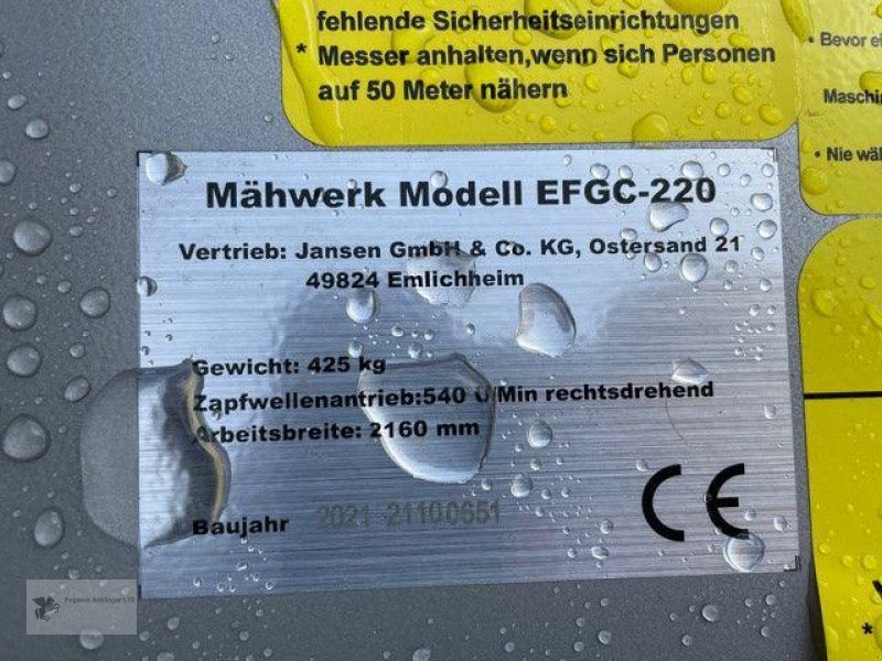 Mulcher des Typs Jansen EFGC 220, Neumaschine in Gevelsberg (Bild 5)