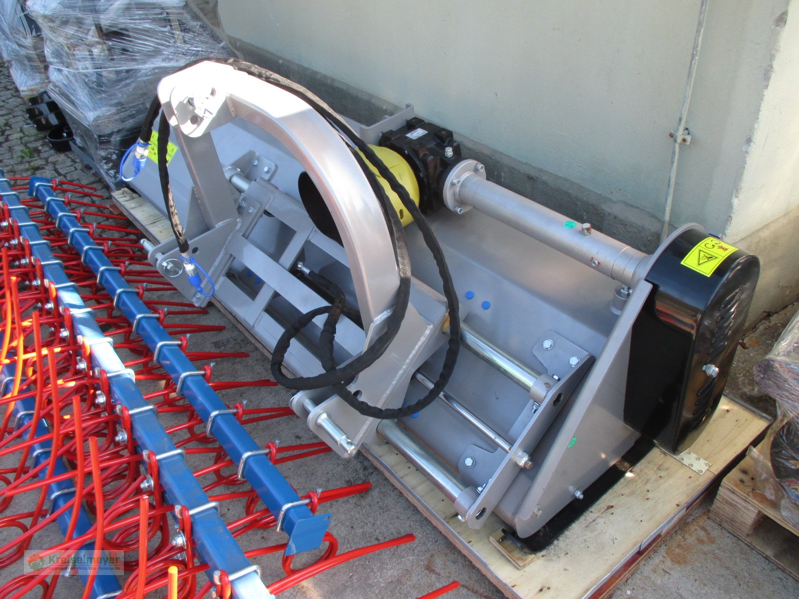 Mulcher des Typs Jansen EFGCH-220 Schlegelmulcher mit hydr.Seitenverschiebung(nur 37 KW/50 PS notwendig!), Neumaschine in Feuchtwangen (Bild 1)