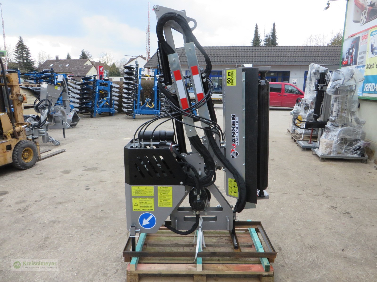 Mulcher typu Jansen HMS-100 (180) Schlegelmulcher und Heckenschere + Kranausleger + Inkl. Steuereinheit Zapfwellenantrieb, Neumaschine v Feuchtwangen (Obrázek 2)