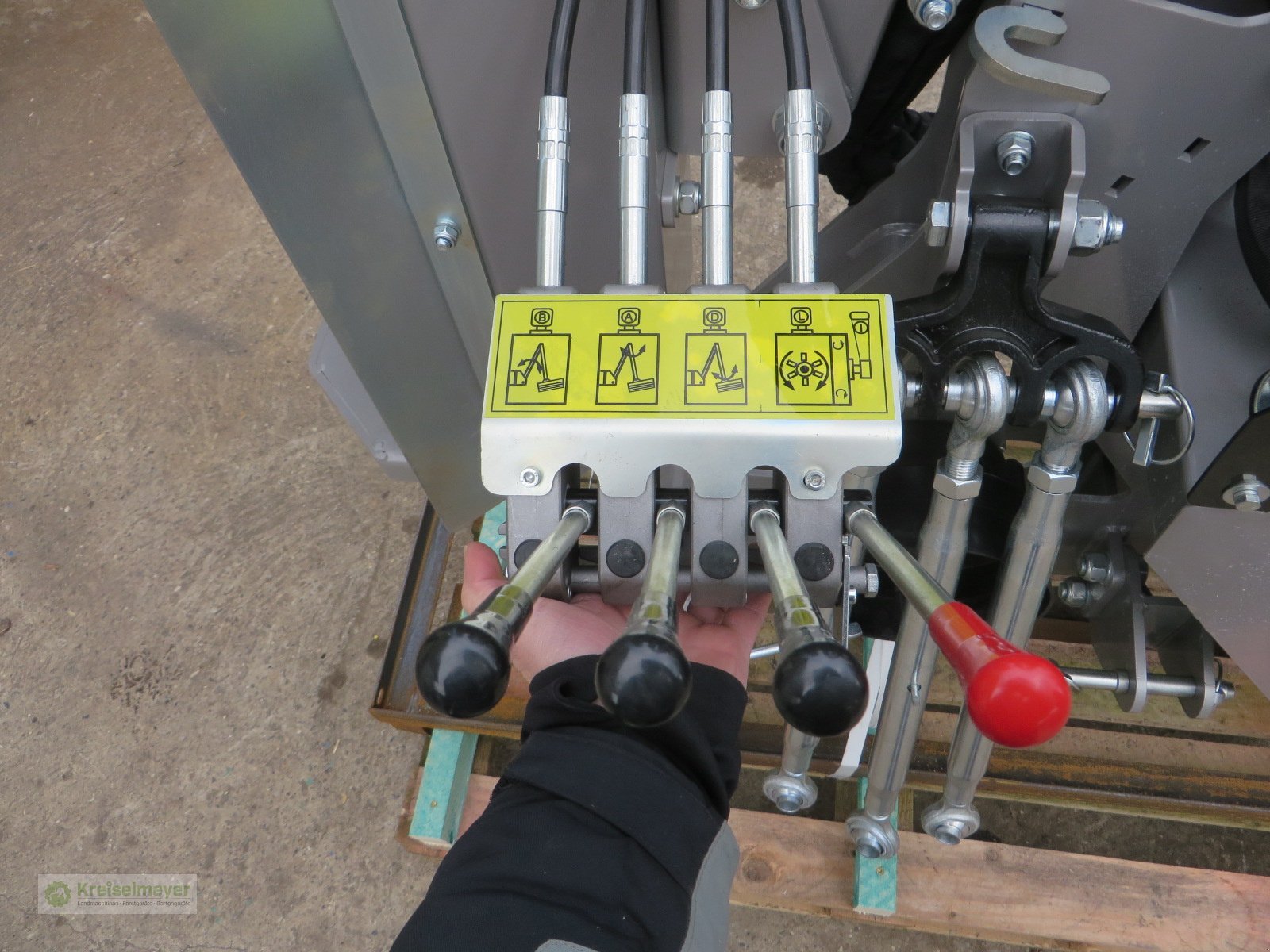 Mulcher typu Jansen HMS-100 (180) Schlegelmulcher und Heckenschere + Kranausleger + Inkl. Steuereinheit Zapfwellenantrieb, Neumaschine v Feuchtwangen (Obrázek 7)