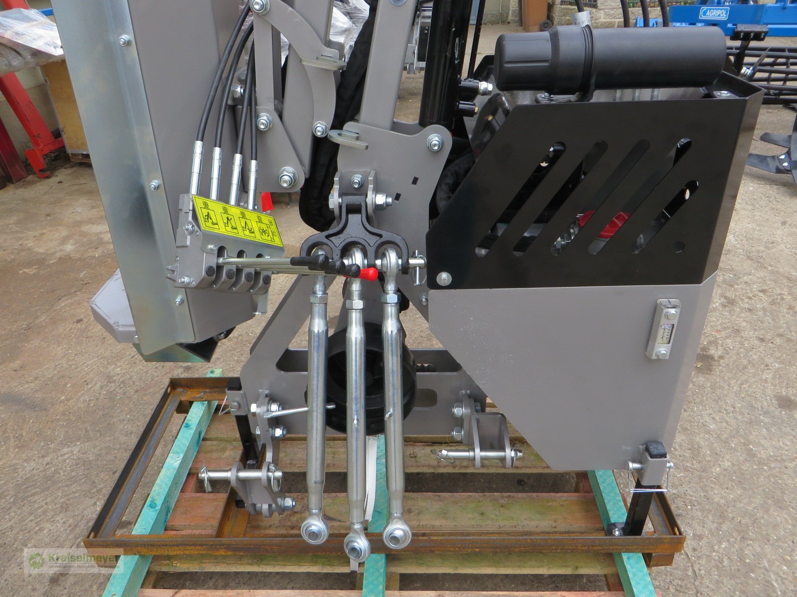 Mulcher typu Jansen HMS-100 (180) Schlegelmulcher und Heckenschere + Kranausleger + Inkl. Steuereinheit Zapfwellenantrieb, Neumaschine v Feuchtwangen (Obrázek 8)
