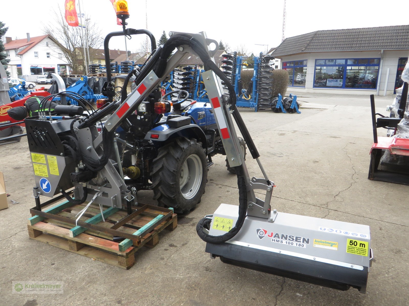 Mulcher typu Jansen HMS-100 (180) Schlegelmulcher und Heckenschere + Kranausleger + Inkl. Steuereinheit Zapfwellenantrieb, Neumaschine v Feuchtwangen (Obrázek 9)