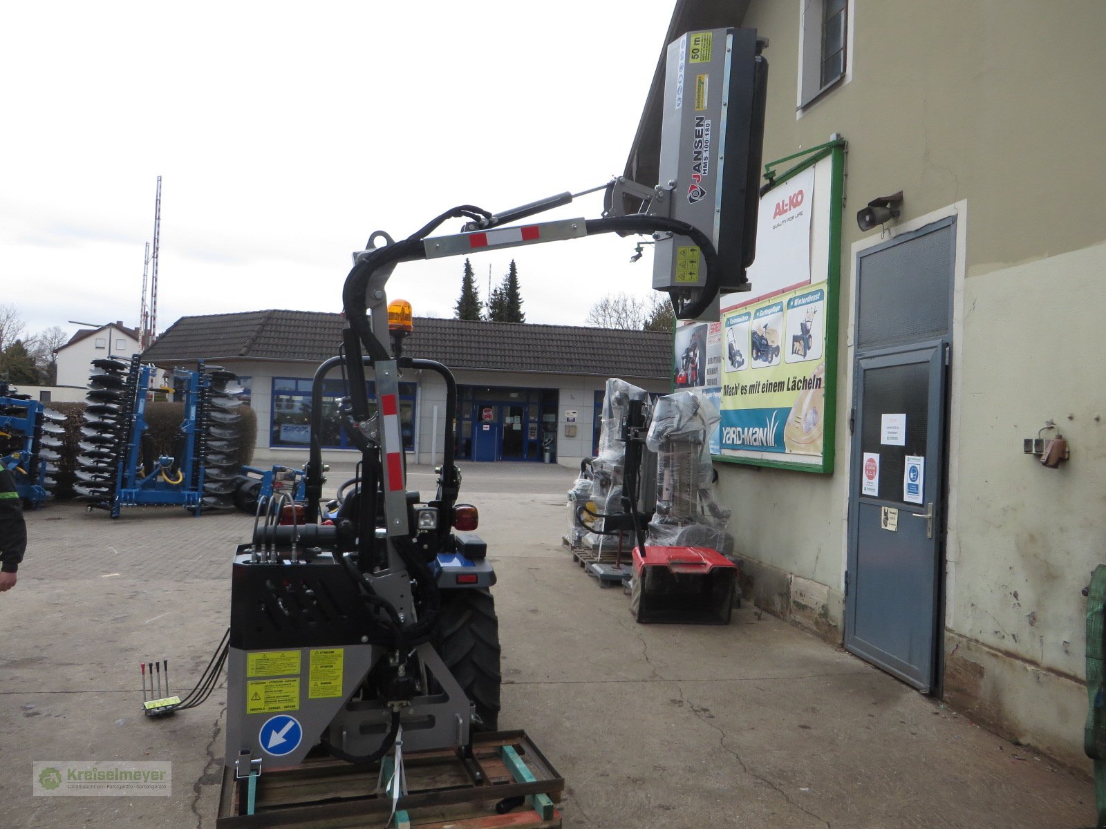 Mulcher typu Jansen HMS-100 (180) Schlegelmulcher und Heckenschere + Kranausleger + Inkl. Steuereinheit Zapfwellenantrieb, Neumaschine v Feuchtwangen (Obrázek 18)