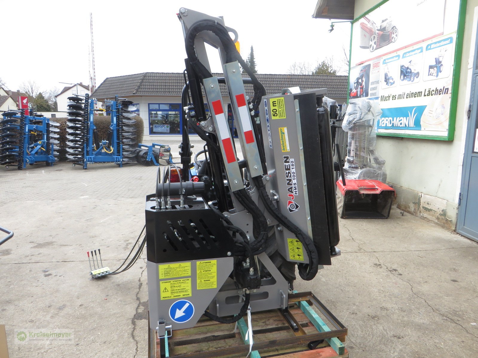 Mulcher typu Jansen HMS-100 (180) Schlegelmulcher und Heckenschere + Kranausleger + Inkl. Steuereinheit Zapfwellenantrieb, Neumaschine v Feuchtwangen (Obrázek 20)