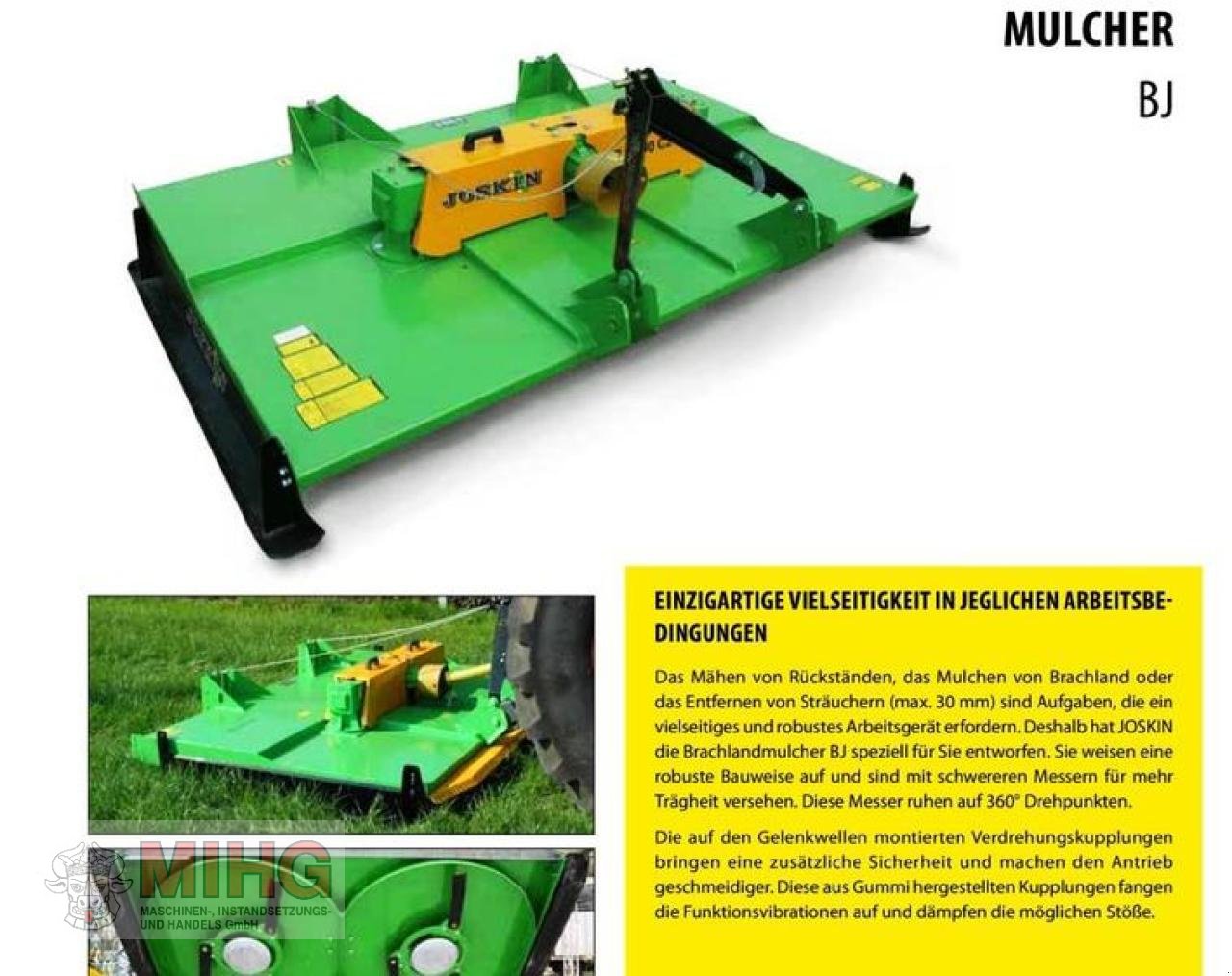 Mulcher typu Joskin BJ 315 C2, Neumaschine v Dummerstorf OT Petschow (Obrázek 3)