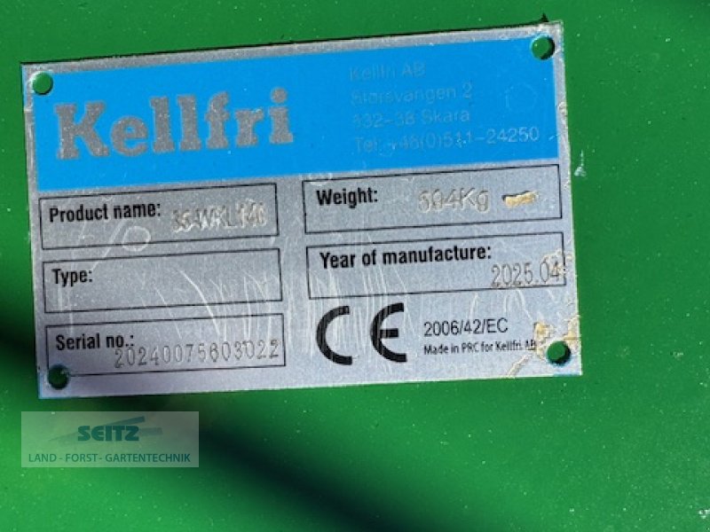 Mulcher typu Kellfri W 1,40 m Böschungsmulcher, Neumaschine v Lindenfels-Glattbach (Obrázek 6)