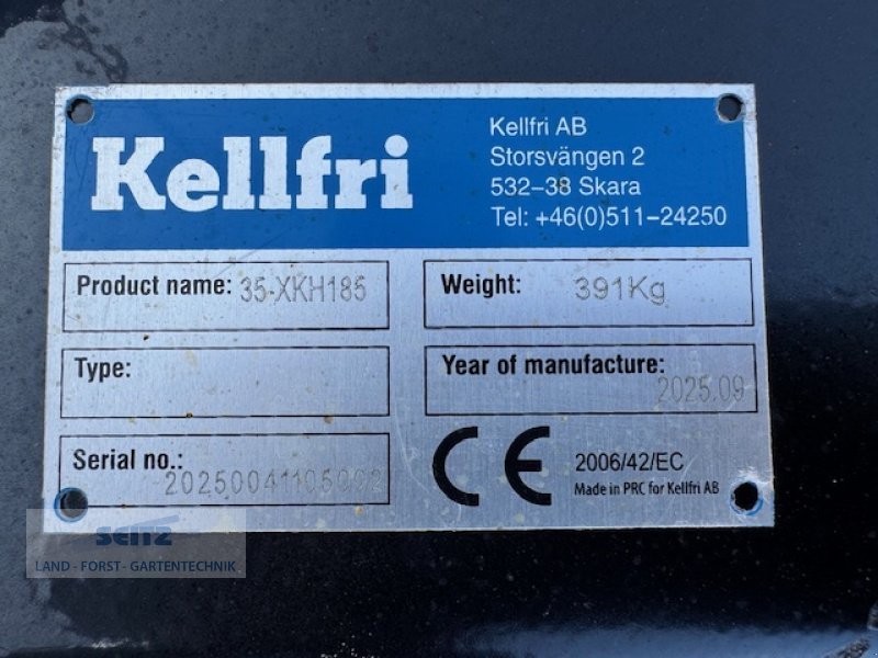 Mulcher del tipo Kellfri X 1,85 m, Neumaschine en Lindenfels-Glattbach (Imagen 5)