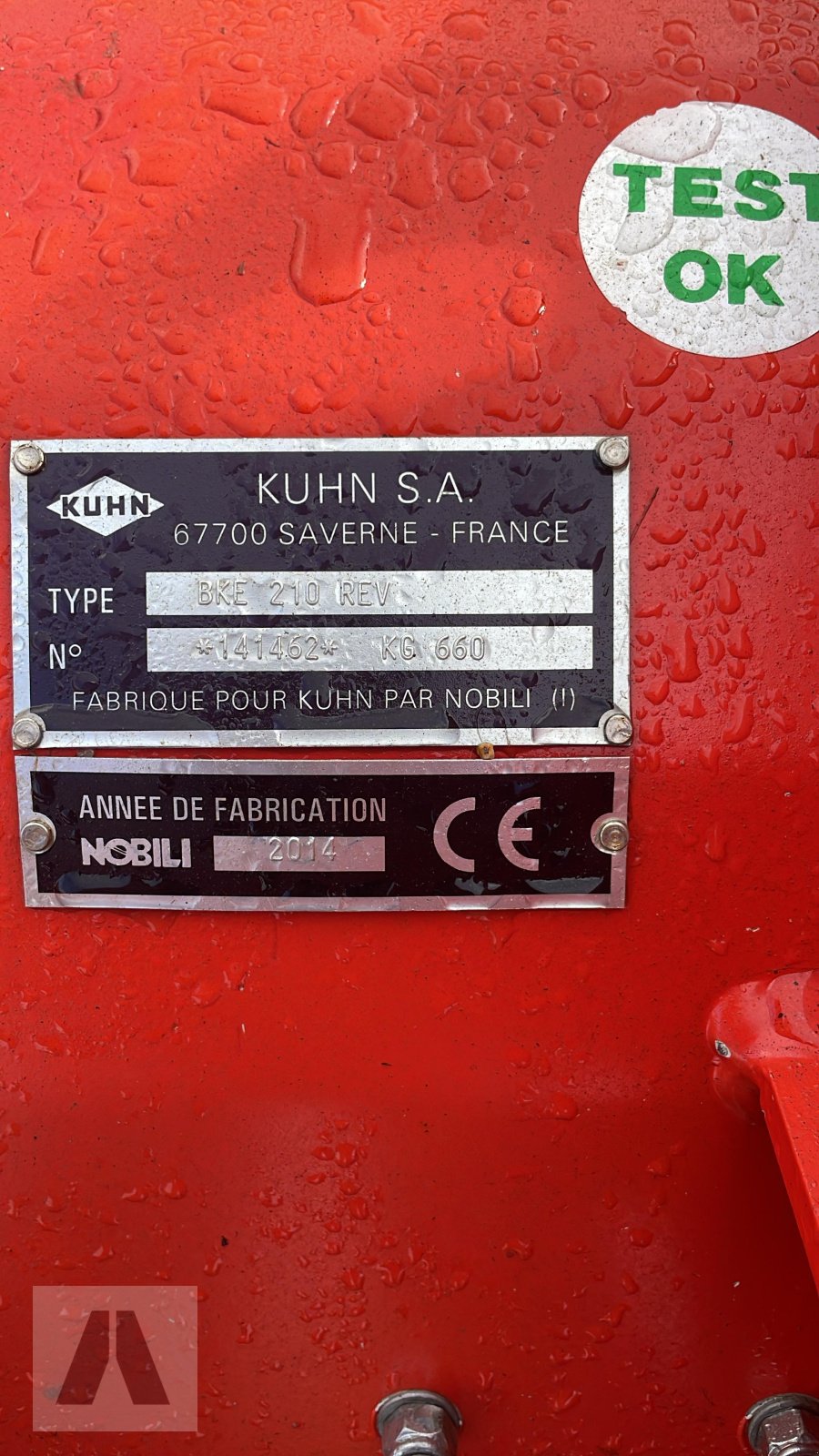 Mulcher tip Kuhn BKE 210 REV, Gebrauchtmaschine in Regensburg (Poză 8)