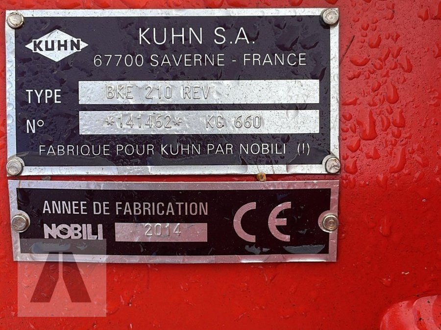 Mulcher tipa Kuhn BKE 210 REV, Gebrauchtmaschine u Lauterhofen (Slika 8)