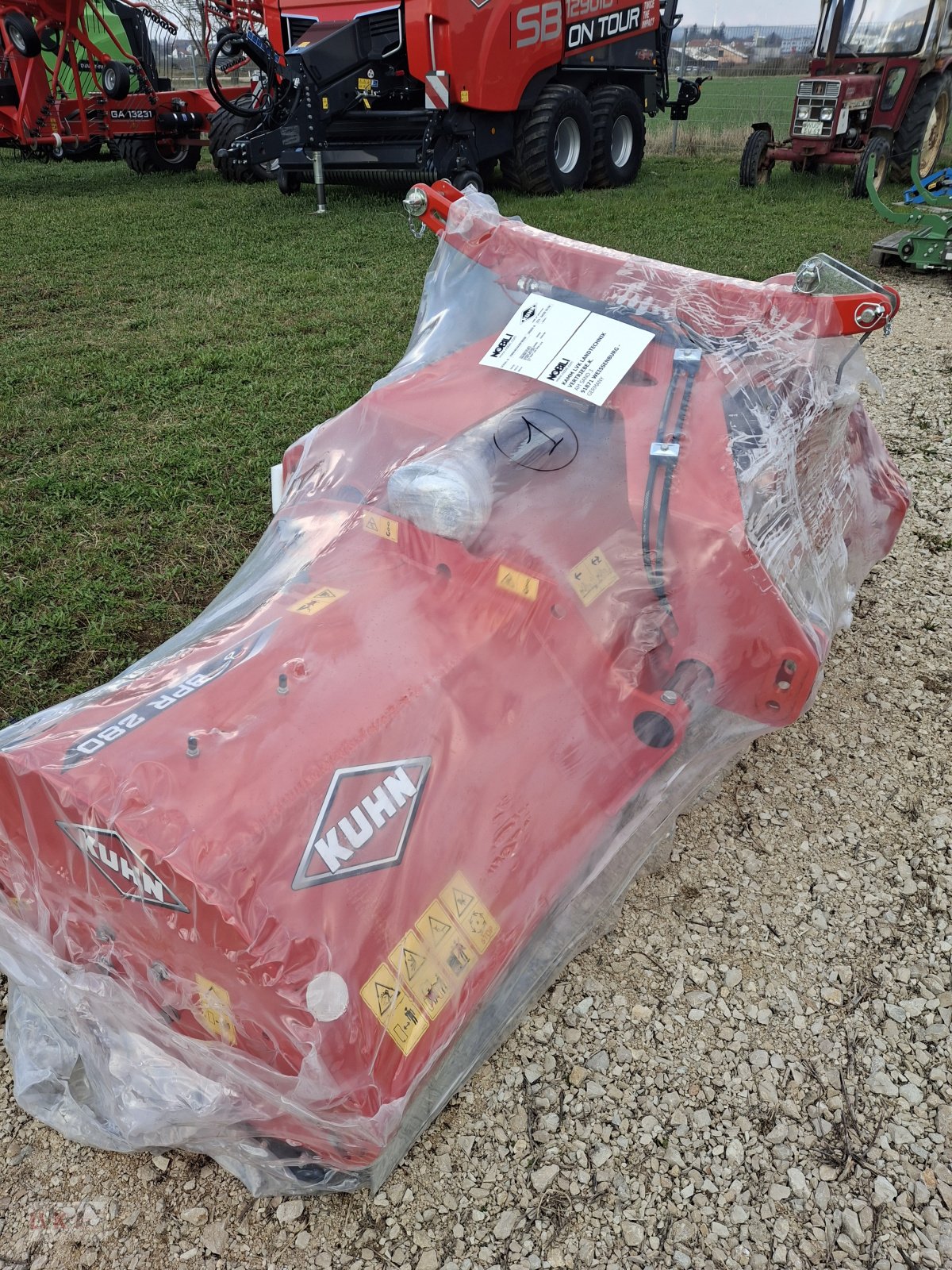 Mulcher Türe ait Kuhn BPR 280, Neumaschine içinde Weißenburg (resim 3)