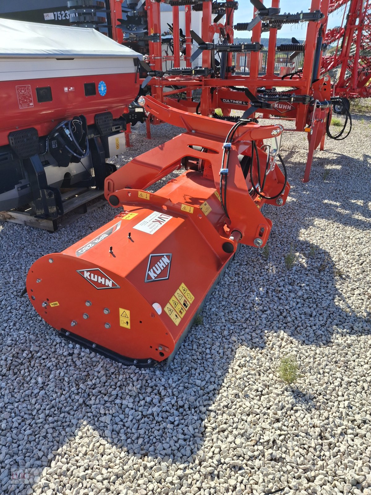 Mulcher Türe ait Kuhn BPR 280, Neumaschine içinde Weißenburg (resim 1)