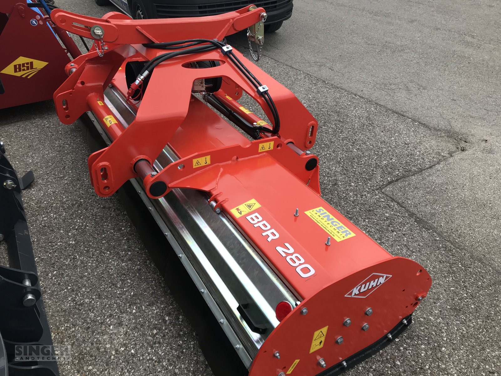 Mulcher Türe ait Kuhn BPR 280, Neumaschine içinde Ebenhofen (resim 3)