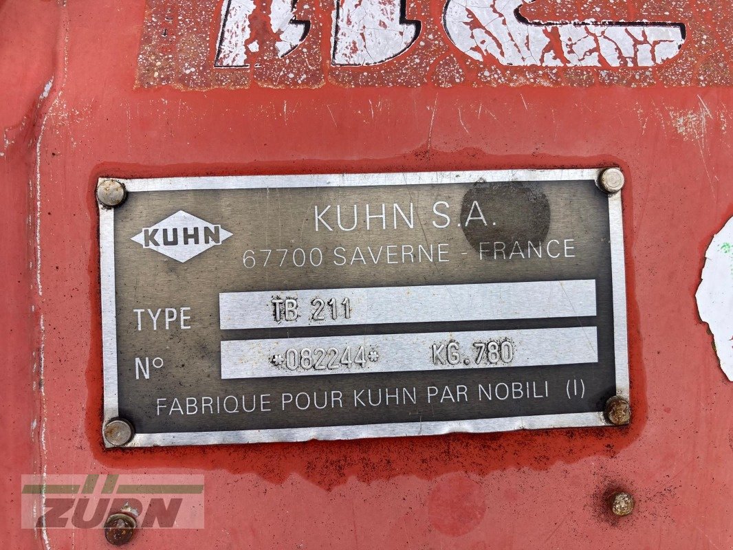 Mulcher typu Kuhn TB 211 Select, Gebrauchtmaschine w Holzgünz - Schwaighausen (Zdjęcie 2)