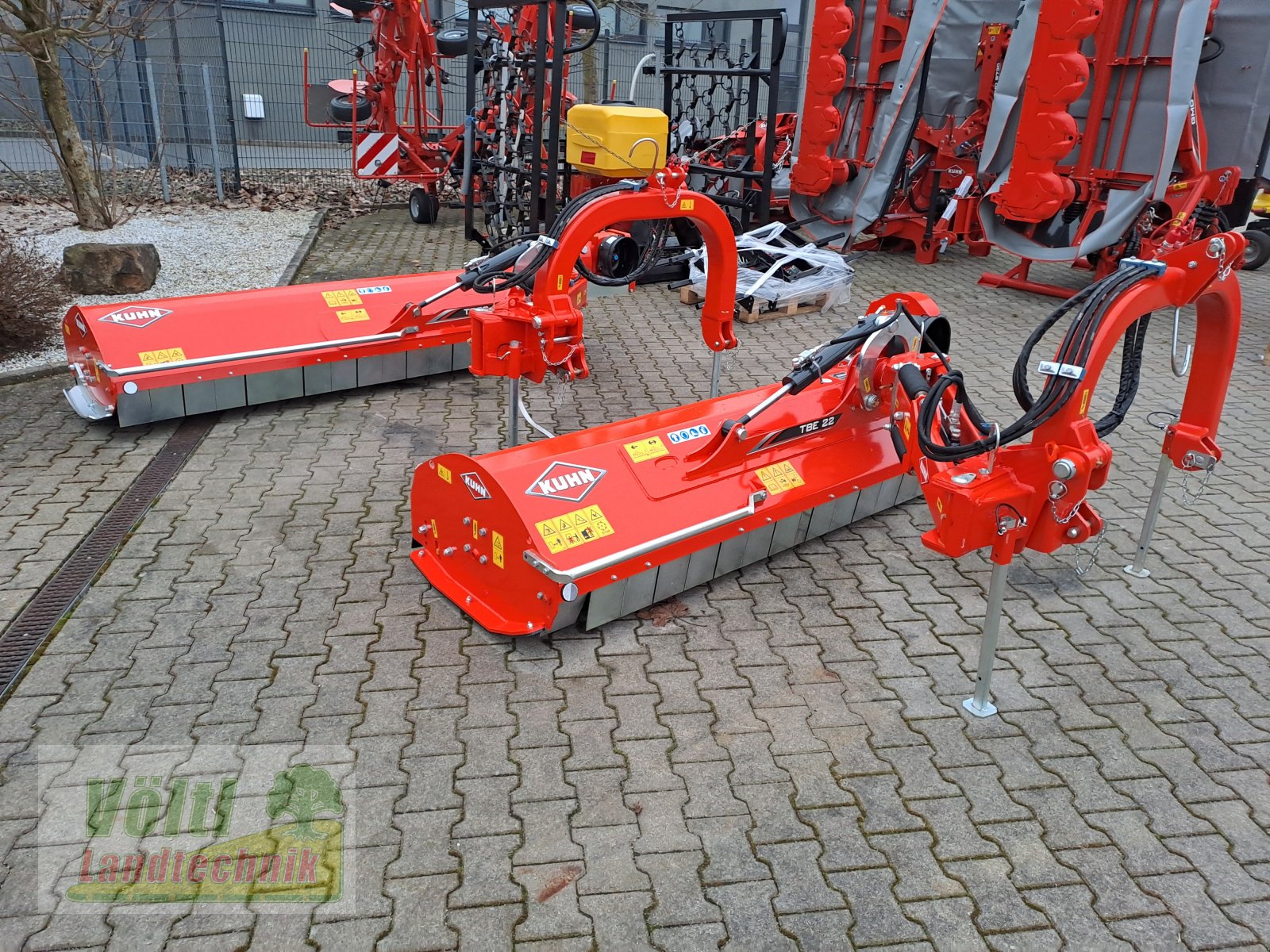 Mulcher des Typs Kuhn TBE 22, Neumaschine in Hutthurm bei Passau (Bild 1)