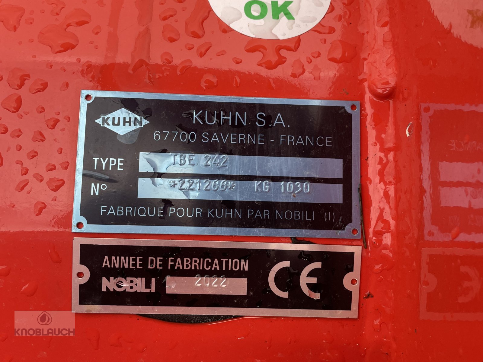 Mulcher des Typs Kuhn TBE 242, Neumaschine in Ringsheim (Bild 3)