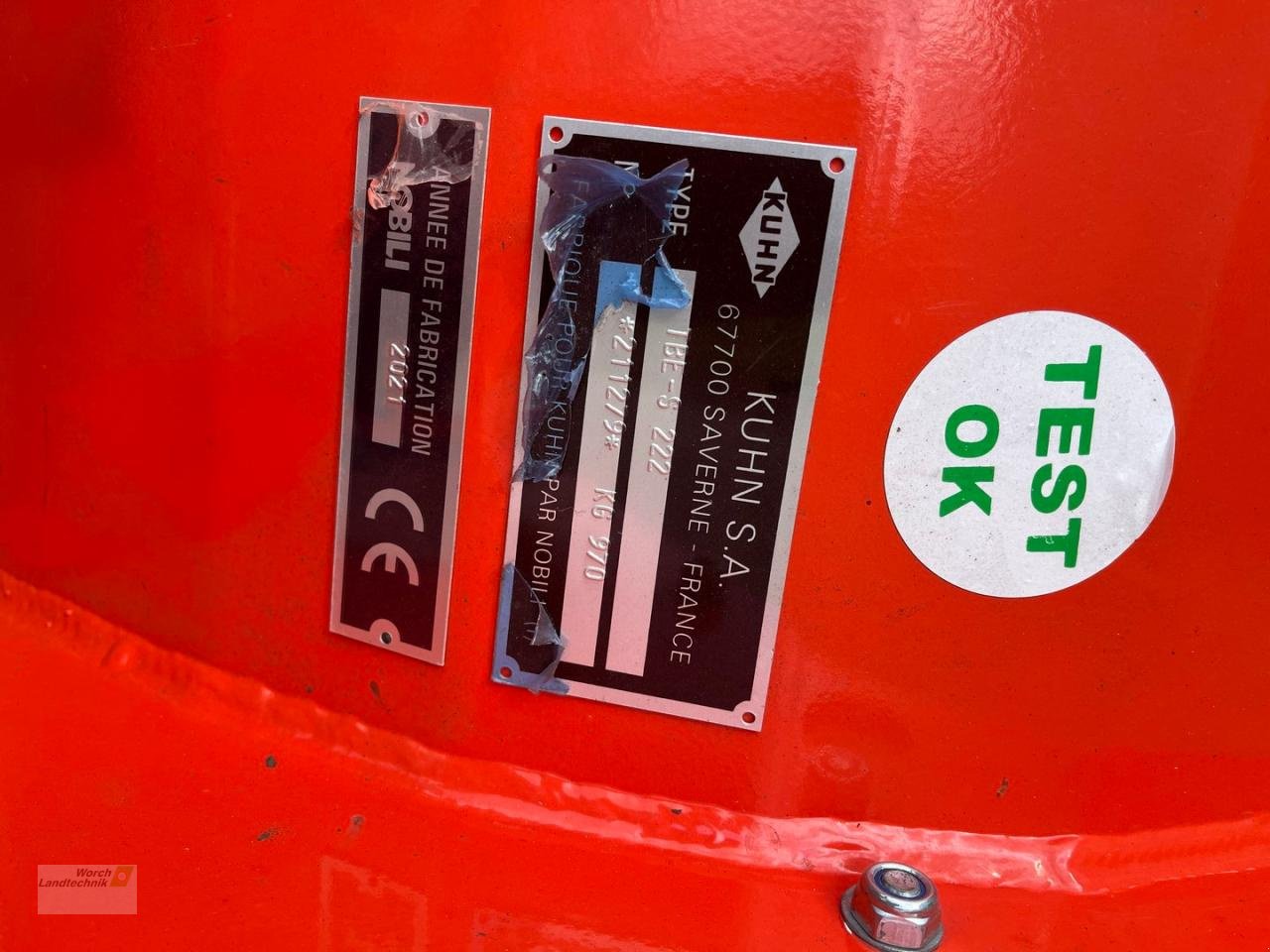 Mulcher of the type Kuhn TBE-S 222, Gebrauchtmaschine in Schora (Picture 10)