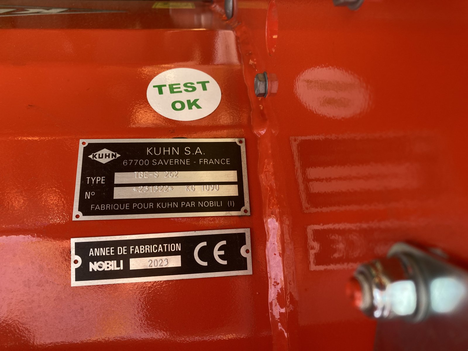 Mulcher des Typs Kuhn TBE S 262, Neumaschine in Beimerstetten (Bild 2)