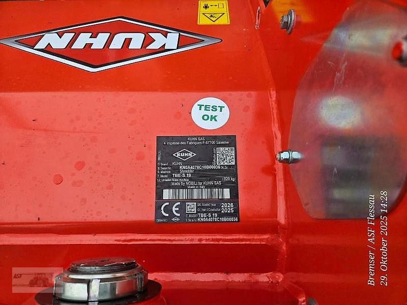 Mulcher of the type Kuhn TBES 19, Neumaschine in Flessau (Picture 3)