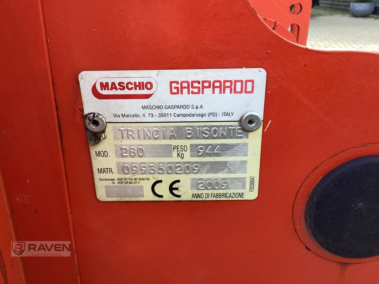 Mulcher des Typs Maschio Bisonte 280, Gebrauchtmaschine in Sulingen (Bild 8)