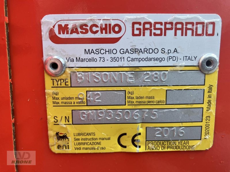 Mulcher του τύπου Maschio Bisonte 280, Gebrauchtmaschine σε Spelle (Φωτογραφία 8)