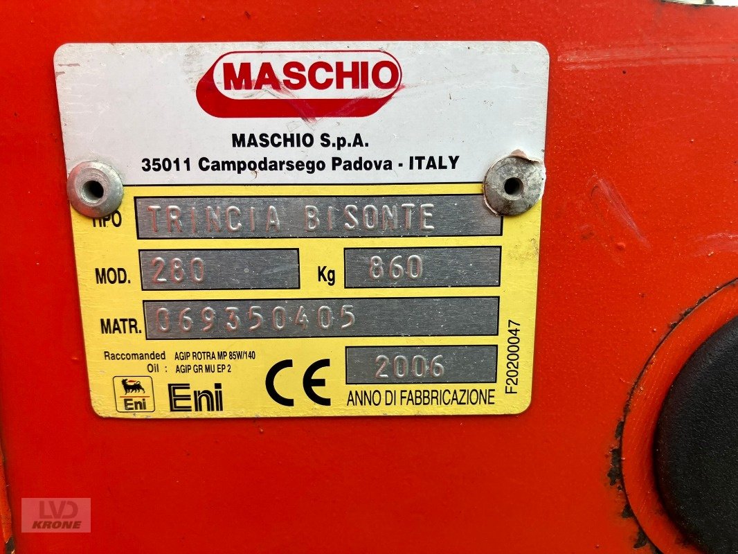 Mulcher от тип Maschio Bisonte 280, Gebrauchtmaschine в Meppen (Rühle) (Снимка 3)