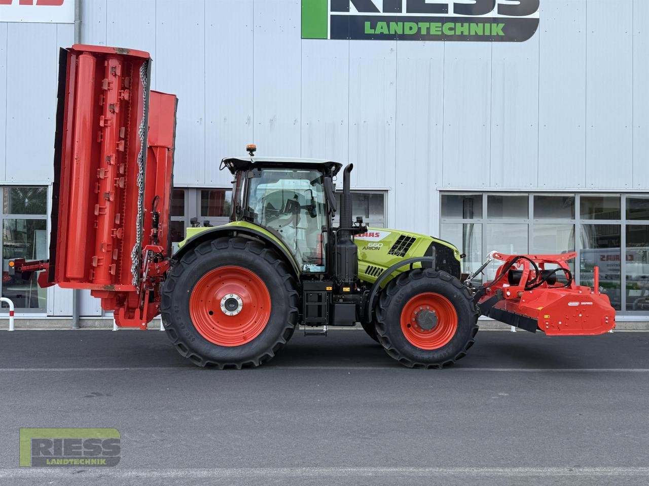 Mulcher of the type Maschio DELTA 8300 + BUFELO 280, Neumaschine in Homberg/Ohm - Maulbach (Picture 12)