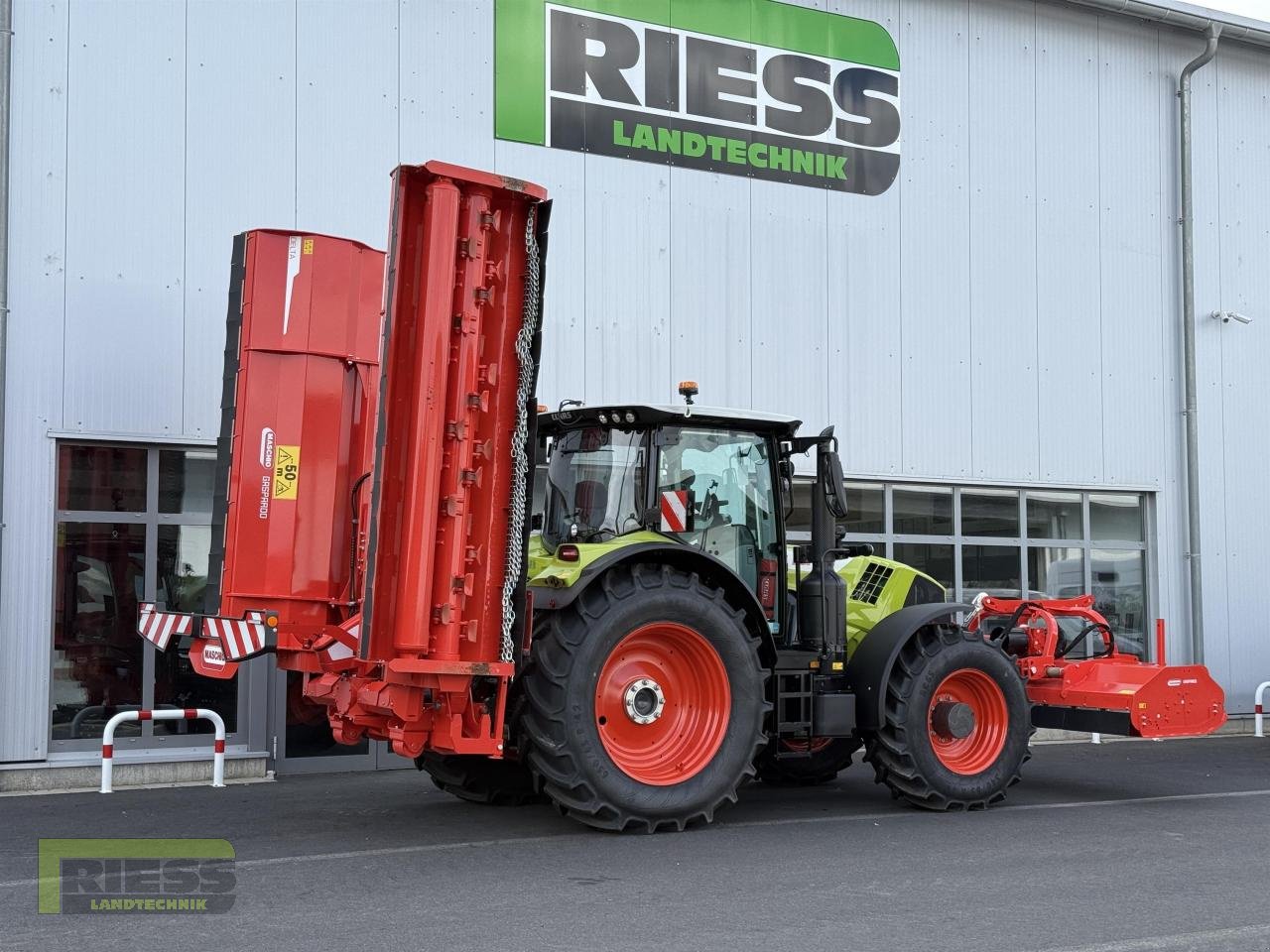 Mulcher of the type Maschio DELTA 8300 + BUFELO 280, Neumaschine in Homberg/Ohm - Maulbach (Picture 13)