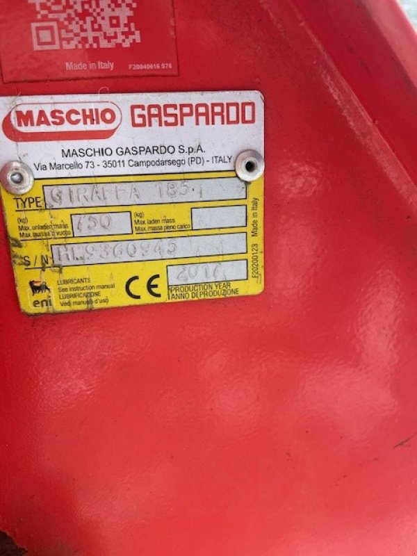 Mulcher типа Maschio Giraffa 185, Gebrauchtmaschine в Husum (Фотография 5)