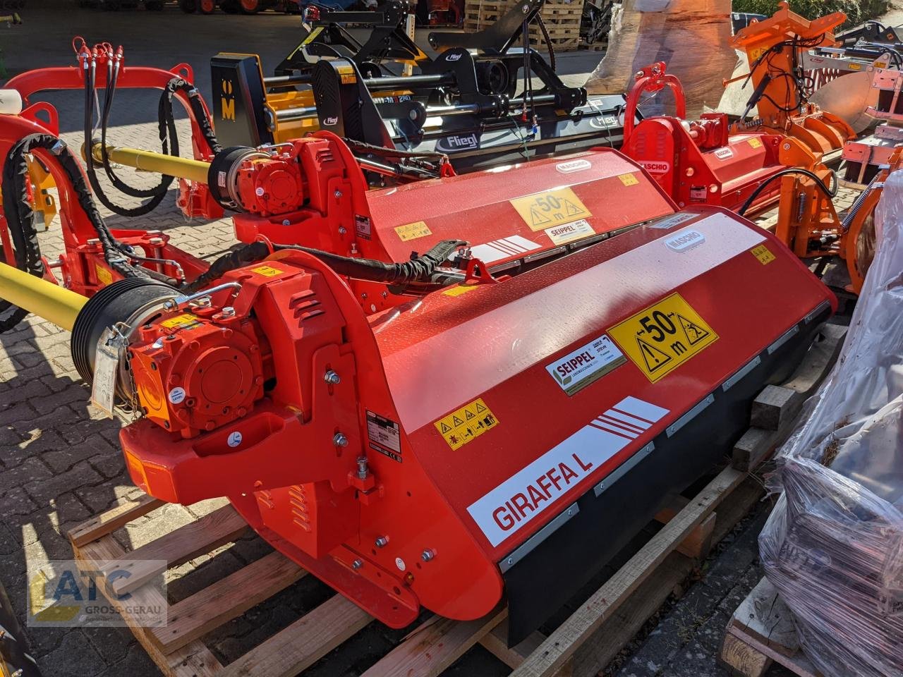 Mulcher a típus Maschio GIRAFFA L 170 SE, Neumaschine ekkor: Groß-Gerau (Kép 4)